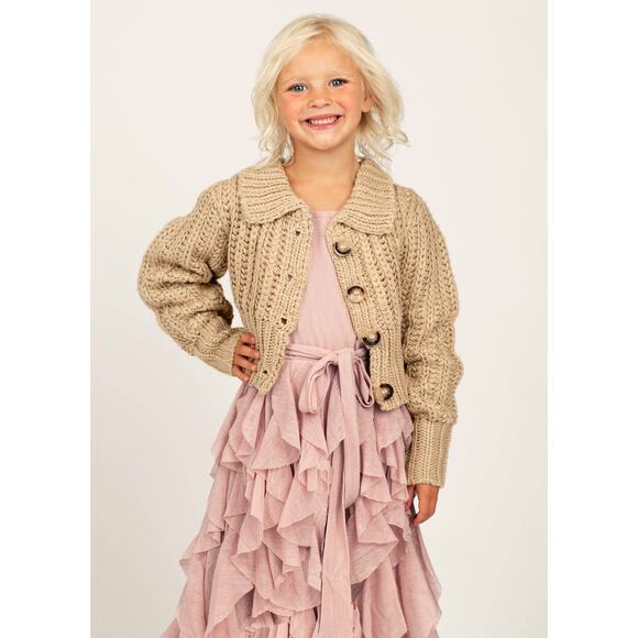 Joyfolie Mia Joy Roza Dress in Lilac Girl’s Size 3 - Picture 4 of 5